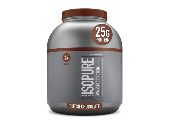 Nature's Best Isopure Low Carb Protein Powder Dutch Chocolate 4.5 lbs