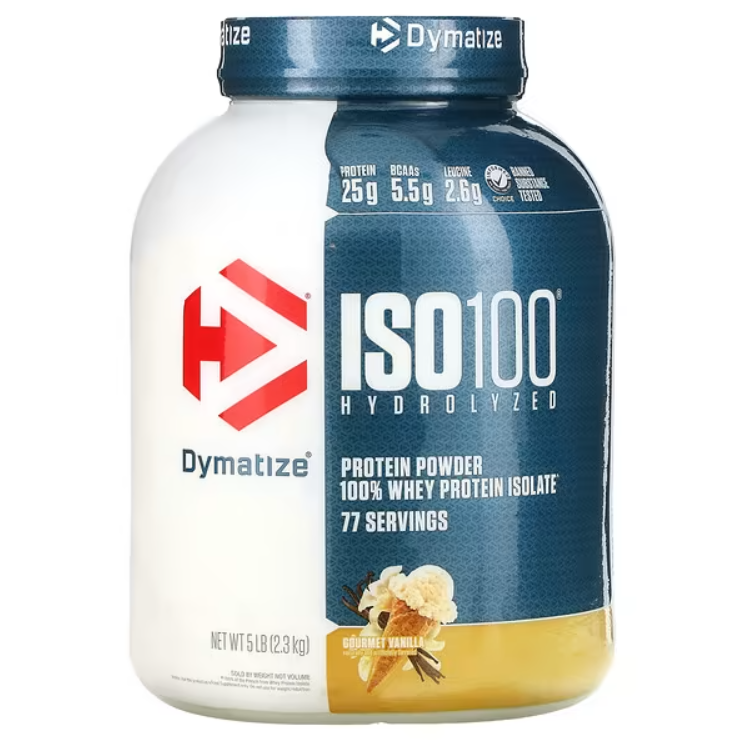 Dymatize ISO 100 Whey Protein Isolate 5 lbs All Flavors